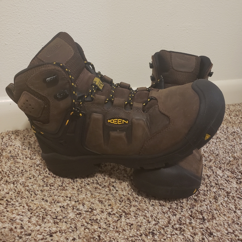 Keen Men's Dover 6" WP Carbon-Fiber Toe Size 10D